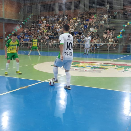 São Miguel Futsal vence Nova Itaberaba na final e garante vantagem para a volta 