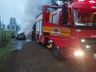 Incêndio destrói carro no interior de Iraceminha