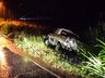 Saída de pista deixa homem ferido em São Miguel do Oeste