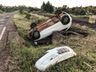 VÍDEO: Capotamento é registrado na BR-163 em São Miguel do Oeste
