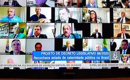 Senado aprova decreto que reconhece estado de calamidade pública