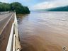 FOTOS: Nível de água do Rio Uruguai começa estabilizar em Itapiranga