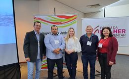 Vereadores de Bandeirante participam de seminário da UVESC
