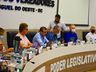 Trevisan e Zanardi levam mensagem ao legislativo durante 1ª sessão do ano