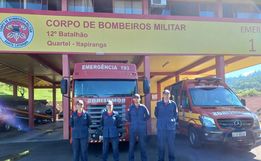 Corpo de Bombeiros de Itapiranga recebe quatro militares