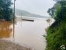 Cheia do Rio Uruguai interrompe pontes no interior de Itapiranga