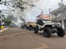 Linha do tempo sobre agricultura e indústria foi trabalhado no desfile cívico