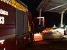 Princípio de incêndio atinge madeireira no interior de Palmitos