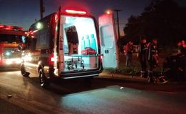 Motociclista sofre ferimentos em acidente contra carro na BR 163