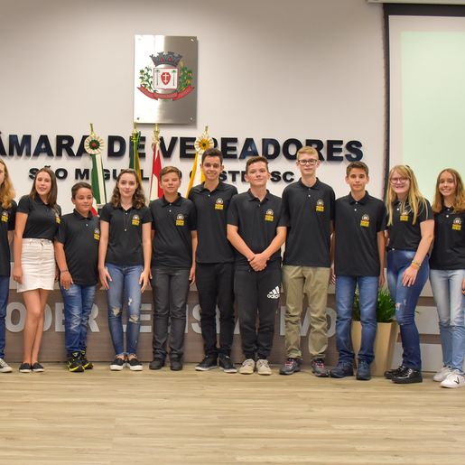 Vereadores Mirins tomam posse e elegem mesa diretora em SMOeste