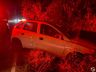 VÍDEO: Saída de pista mobiliza Bombeiros e PMRv em São Miguel do Oeste