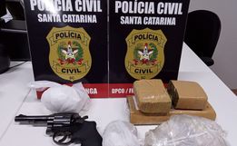 Polícia faz nova apreensão de drogas em Itapiranga