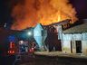 Incêndio destrói galpão de madeira no interior de Dionísio Cerqueira