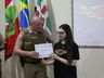 Formatura da primeira turma de Protetores do Lar em São Miguel do Oeste