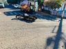 Colisão traseira deixa motociclista ferido em Itapiranga