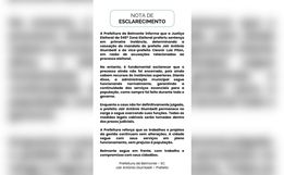 Prefeitura de Belmonte se manifesta após decisão de cassação do prefeito e vice