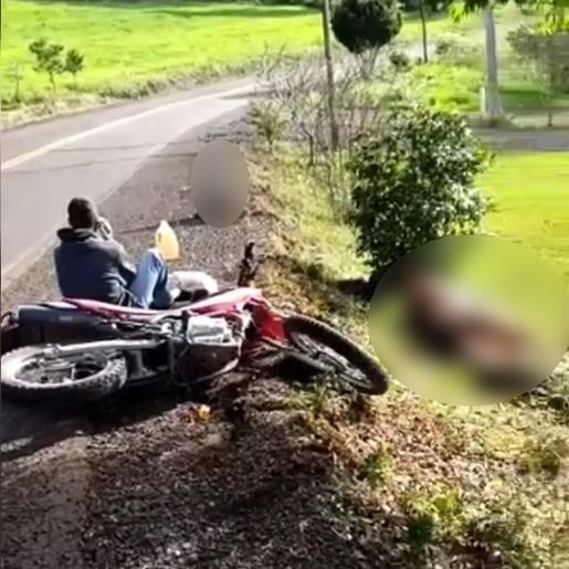 VÍDEO: Imagens mostram colisão de moto contra cavalo em Maravilha