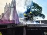 VÍDEO: Casa é destruída por incêndio em São Miguel do Oeste