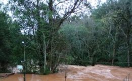 Chuva gera prejuízos no sistema de captação de água de São José do Cedro