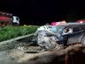 Duas pessoas morrem após colisão frontal entre automóveis na BR-282