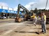 Empresa realiza reparos na Avenida Gustavo Fetter, em Iporã do Oeste