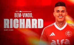 Inter anuncia contratação do volante Richard