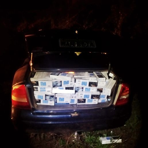 Cerca de 400 pacotes de cigarro contrabandeado é apreendido pela Polícia 
