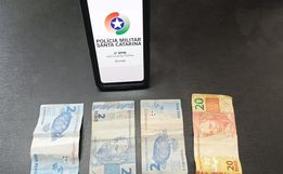 Homem rouba R$ 1 mil de sua esposa dentro de loja em São Lourenço do Oeste