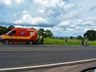 Colisão lateral deixa motociclista ferido na BR-282 em SMOeste 