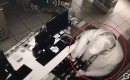 Posto de combustíveis é alvo de furto em SMO; assista ao vídeo