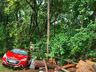 Centro de Quilombo fica embaixo d'água depois de forte chuva 