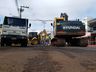 Empresa realiza reparos na Avenida Gustavo Fetter, em Iporã do Oeste
