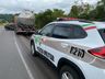Homem morre em colisão entre carro e caminhão na BR-282, em Descanso