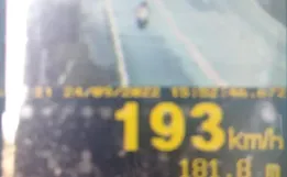 Motociclista é flagrado a quase 200 km/h em rodovia de SC