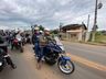 FOTOS: Bolsonaro participa de motociata com prefeito de Chapecó na carona
