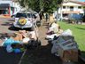 Grande quantidade de lixo chama atenção no centro de Iporã do Oeste