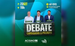 Acismo realiza debate entre candidatos a prefeito de SMO na próxima segunda