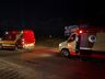 VÍDEO: Acidente entre veículo de passeio e duas vans deixa um ferido na BR 163, em SMO
