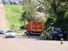 SMO: bombeiros atendem princípio de incêndio em caminhão