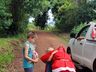 Moto Grupo Acelera no Mato Veiaco de Bandeirante realiza ação solidária de Natal