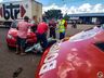 Motociclista fica ferida em acidente na Willy Barth em São Miguel do Oeste