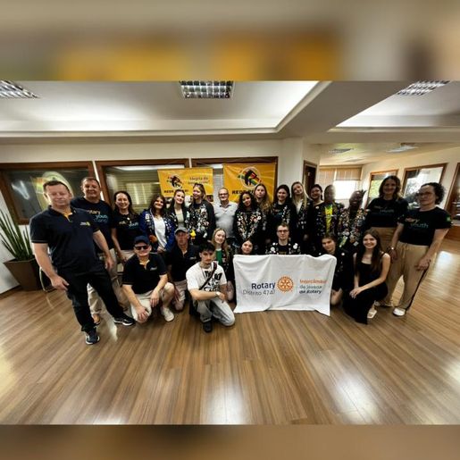 Intercambistas do Rotary visitam SMO e destacam acolhida e troca cultural