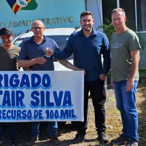 Barra Bonita recebe veículo de R$ 100 mil do Progressistas para a Agricultura