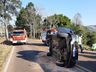 Capotamento deixa duas pessoas feridas entre Flor do Sertão e Romelândia 