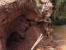 Ponte é destruída com as fortes chuvas em São José do Cedro