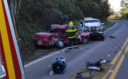 Acidente grave deixa três pessoas mortas e duas feridas em SC