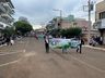 Linha do tempo sobre agricultura e indústria foi trabalhado no desfile cívico