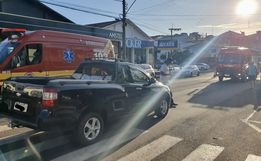 Idoso fica ferido após ser atropelado em São José do Cedro