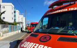 Máquina de lavar pega fogo e mobiliza Bombeiros em São Miguel do Oeste 