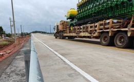 VÍDEOS: viaduto em São José do Cedro é liberado para o trânsito